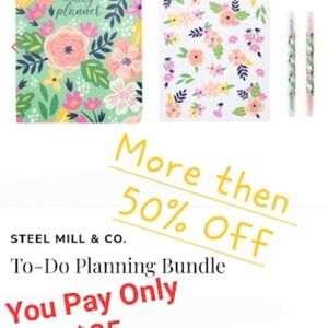 Floral Planner Set - Multicolor